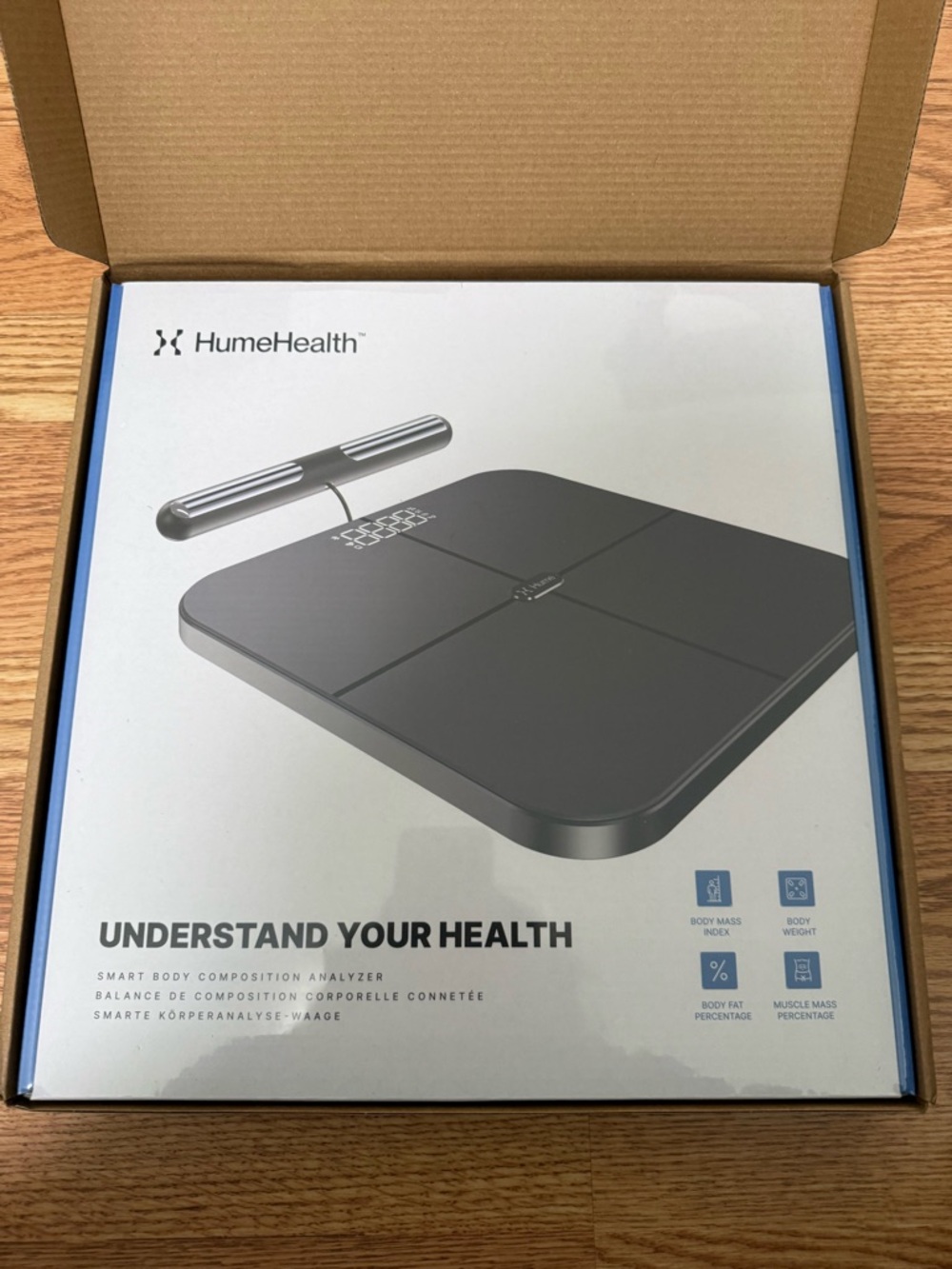 HumeHealth Smart Body Composition Analyzer - Black New sealed